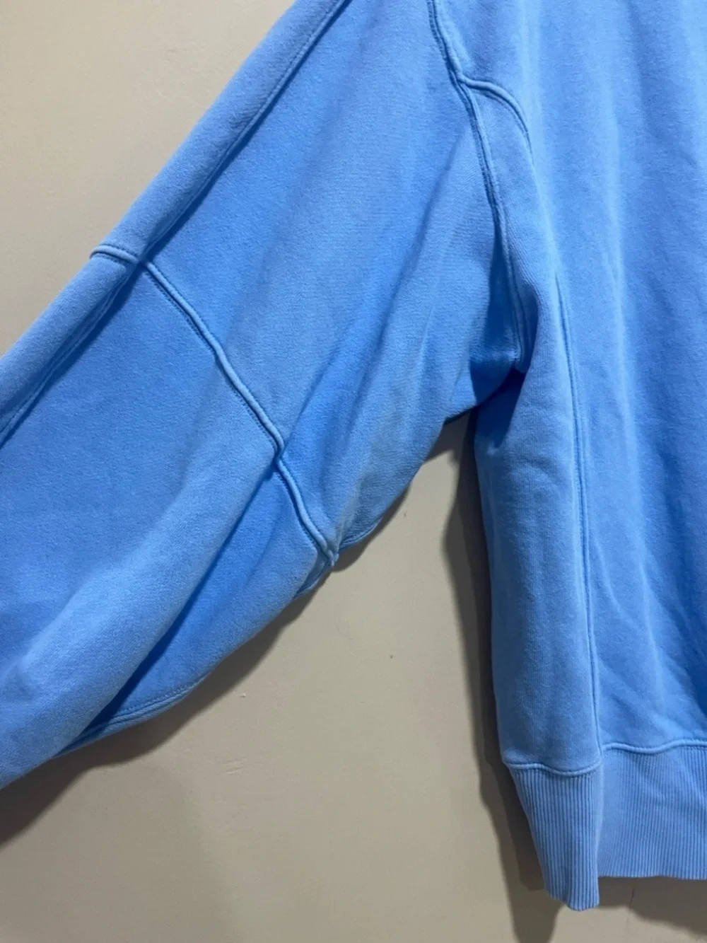aerie Sky Blue Crewneck Sweatshirt - Picture 8 of 13